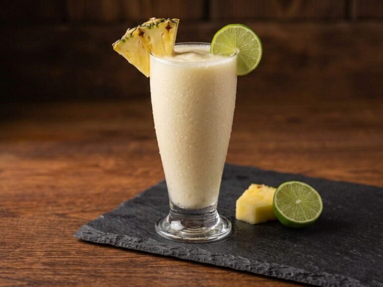Ketaco tropical blend of pineapple, coconut and lime, blended to order